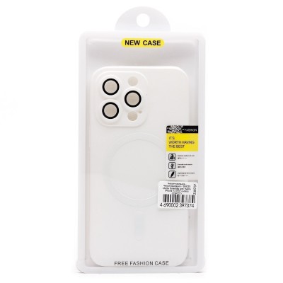 Чехол-накладка для Apple iPhone 13 Pro (белый) - SM020 Matte SafeMag