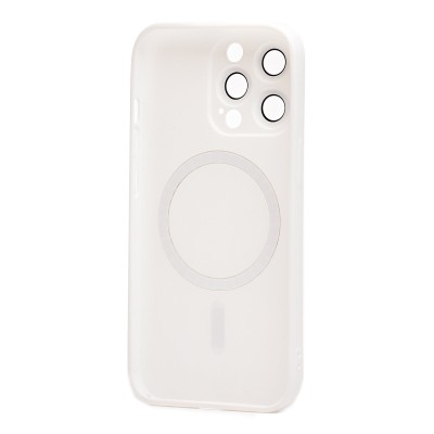 Чехол-накладка для Apple iPhone 13 Pro (белый) - SM020 Matte SafeMag