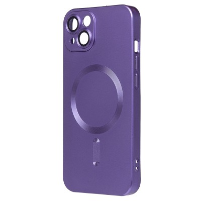 Чехол-накладка для Apple iPhone 13 (сиреневый) - SM020 Matte SafeMag