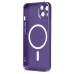 Чехол-накладка для Apple iPhone 13 (сиреневый) - SM020 Matte SafeMag