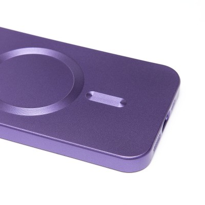 Чехол-накладка для Apple iPhone 13 (сиреневый) - SM020 Matte SafeMag