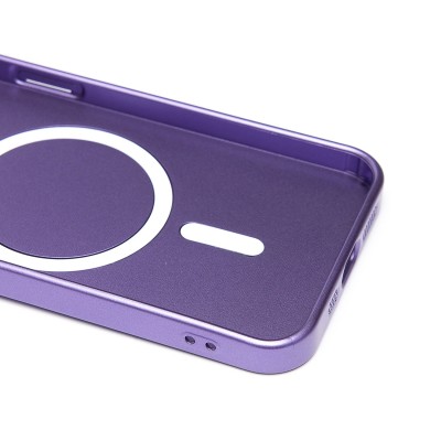 Чехол-накладка для Apple iPhone 13 (сиреневый) - SM020 Matte SafeMag