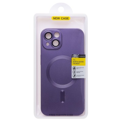 Чехол-накладка для Apple iPhone 13 (сиреневый) - SM020 Matte SafeMag