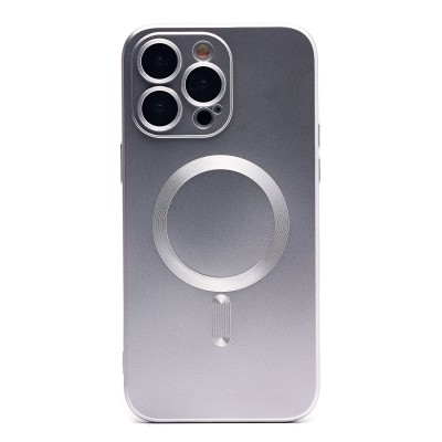 Чехол-накладка для Apple iPhone 14 Pro Max (титановый) - SM020 Matte SafeMag
