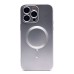 Чехол-накладка для Apple iPhone 14 Pro Max (титановый) - SM020 Matte SafeMag