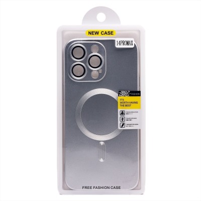 Чехол-накладка для Apple iPhone 14 Pro Max (титановый) - SM020 Matte SafeMag Чехол-накладка для Apple iPhone 14 Pro Max (титановый) - SM020 Matte SafeMag