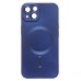 Чехол-накладка для Apple iPhone 14 (темно-синий) - SM020 Matte SafeMag