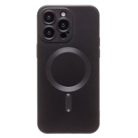 Чехол-накладка для Apple iPhone 15 Pro Max (черный) - SM020 Matte SafeMag