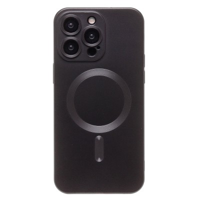Чехол-накладка для Apple iPhone 15 Pro Max (черный) - SM020 Matte SafeMag
