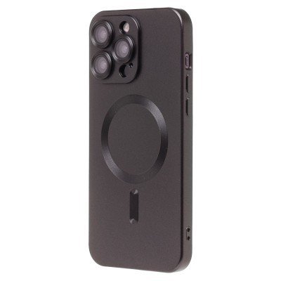 Чехол-накладка для Apple iPhone 15 Pro Max (черный) - SM020 Matte SafeMag