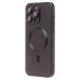 Чехол-накладка для Apple iPhone 15 Pro Max (черный) - SM020 Matte SafeMag