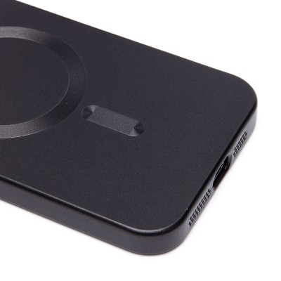 Чехол-накладка для Apple iPhone 15 Pro Max (черный) - SM020 Matte SafeMag