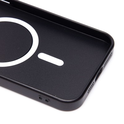 Чехол-накладка для Apple iPhone 15 Pro Max (черный) - SM020 Matte SafeMag