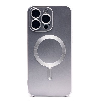 Чехол-накладка для Apple iPhone 15 Pro Max (титановый) - SM020 Matte SafeMag