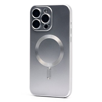 Чехол-накладка для Apple iPhone 15 Pro Max (титановый) - SM020 Matte SafeMag