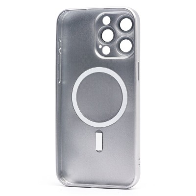 Чехол-накладка для Apple iPhone 15 Pro Max (титановый) - SM020 Matte SafeMag