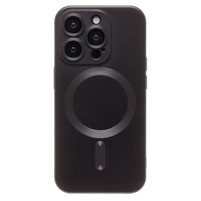 Чехол-накладка для Apple iPhone 15 Pro (черный) - SM020 Matte SafeMag