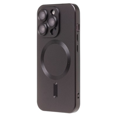 Чехол-накладка для Apple iPhone 15 Pro (черный) - SM020 Matte SafeMag