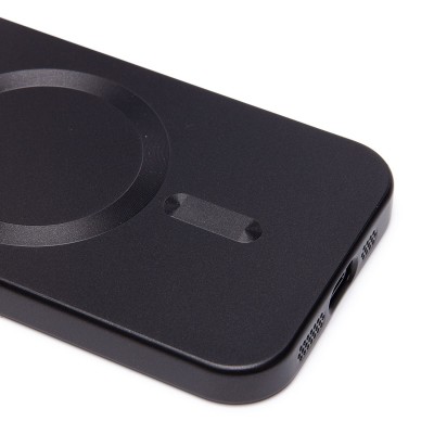 Чехол-накладка для Apple iPhone 15 Pro (черный) - SM020 Matte SafeMag
