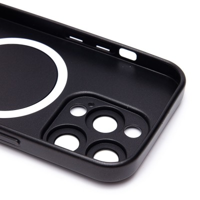 Чехол-накладка для Apple iPhone 15 Pro (черный) - SM020 Matte SafeMag
