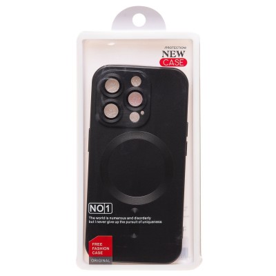 Чехол-накладка для Apple iPhone 15 Pro (черный) - SM020 Matte SafeMag