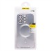 Чехол-накладка для Apple iPhone 15 Pro (титановый) - SM020 Matte SafeMag