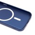 Чехол-накладка для Apple iPhone 15 (темно-синий) - SM020 Matte SafeMag
