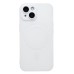 Чехол-накладка для Apple iPhone 15 (белый) - SM020 Matte SafeMag