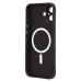 Чехол-накладка для Apple iPhone 16 Plus (черный) - SM020 Matte SafeMag