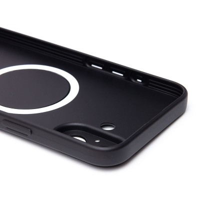 Чехол-накладка для Apple iPhone 16 Plus (черный) - SM020 Matte SafeMag