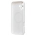 Чехол-накладка для Apple iPhone 16 Plus (белый) - SM020 Matte SafeMag