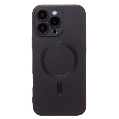 Чехол-накладка для Apple iPhone 16 Pro Max (черный) - SM020 Matte SafeMag