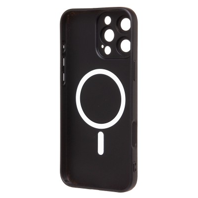Чехол-накладка для Apple iPhone 16 Pro Max (черный) - SM020 Matte SafeMag