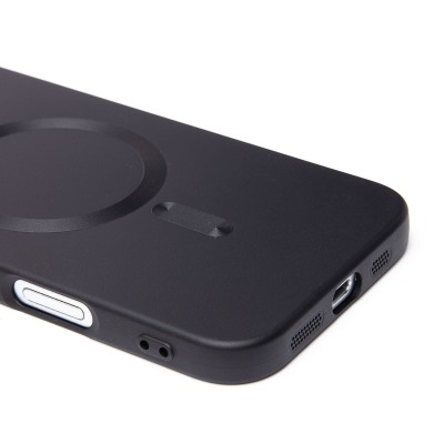 Чехол-накладка для Apple iPhone 16 Pro Max (черный) - SM020 Matte SafeMag