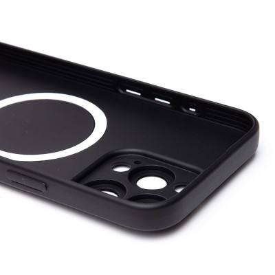Чехол-накладка для Apple iPhone 16 Pro Max (черный) - SM020 Matte SafeMag