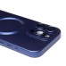 Чехол-накладка для Apple iPhone 16 Pro Max (темно-синий) - SM020 Matte SafeMag
