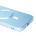 Чехол-накладка для Apple iPhone 16 Pro Max (голубой) - SM020 Matte SafeMag