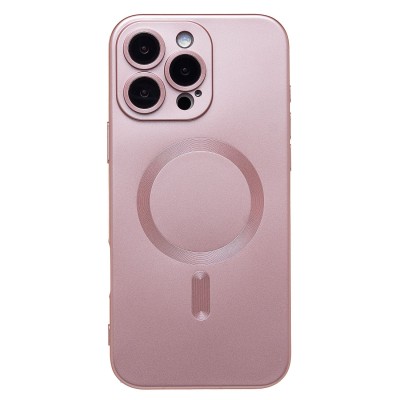 Чехол-накладка для Apple iPhone 16 Pro Max (светло-розовый) - SM020 Matte SafeMag