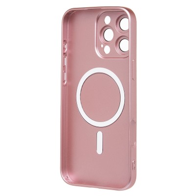 Чехол-накладка для Apple iPhone 16 Pro Max (светло-розовый) - SM020 Matte SafeMag