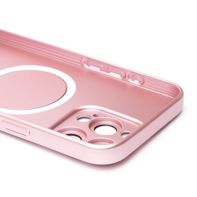 Чехол-накладка для Apple iPhone 16 Pro Max (светло-розовый) - SM020 Matte SafeMag