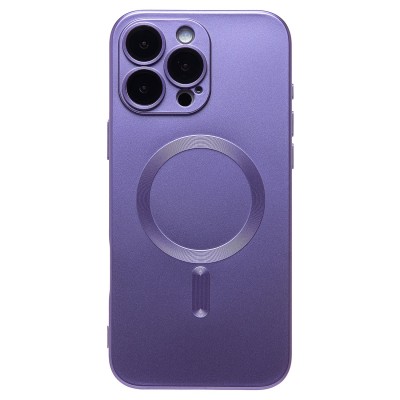 Чехол-накладка для Apple iPhone 16 Pro Max (сиреневый) - SM020 Matte SafeMag