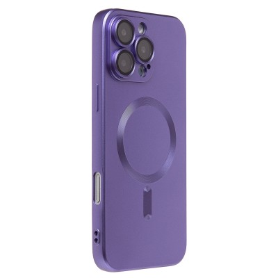 Чехол-накладка для Apple iPhone 16 Pro Max (сиреневый) - SM020 Matte SafeMag