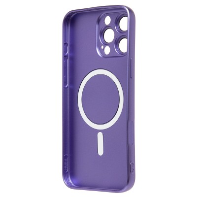 Чехол-накладка для Apple iPhone 16 Pro Max (сиреневый) - SM020 Matte SafeMag