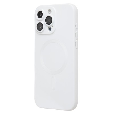 Чехол-накладка для Apple iPhone 16 Pro Max (белый) - SM020 Matte SafeMag