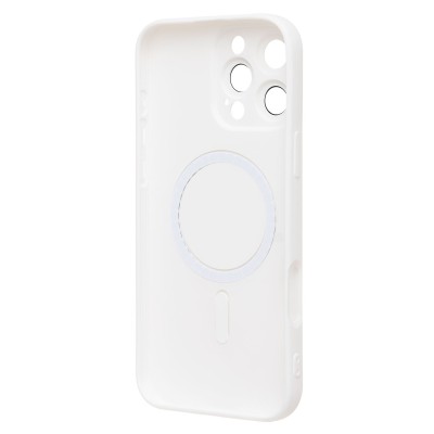 Чехол-накладка для Apple iPhone 16 Pro Max (белый) - SM020 Matte SafeMag