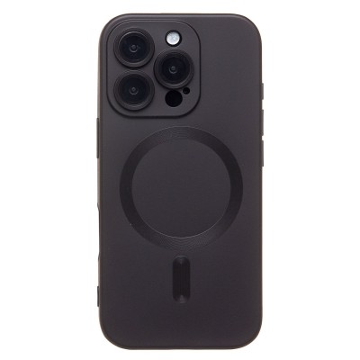 Чехол-накладка для Apple iPhone 16 Pro (черный) - SM020 Matte SafeMag