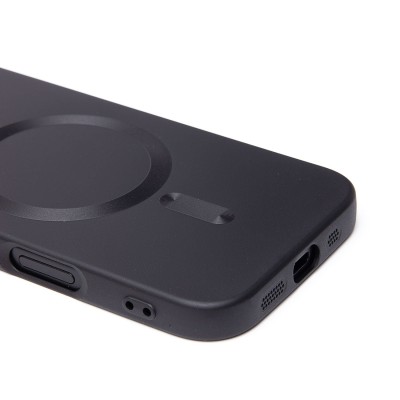 Чехол-накладка для Apple iPhone 16 Pro (черный) - SM020 Matte SafeMag