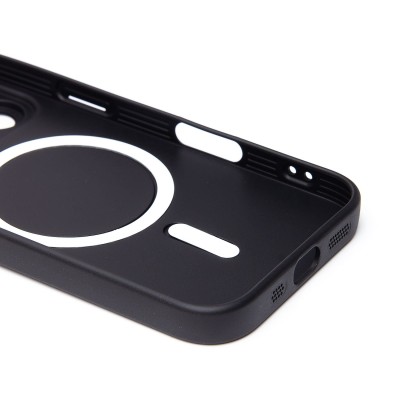 Чехол-накладка для Apple iPhone 16 Pro (черный) - SM020 Matte SafeMag