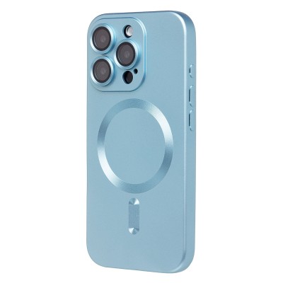 Чехол-накладка для Apple iPhone 16 Pro (голубой) - SM020 Matte SafeMag