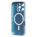 Чехол-накладка для Apple iPhone 16 Pro (голубой) - SM020 Matte SafeMag